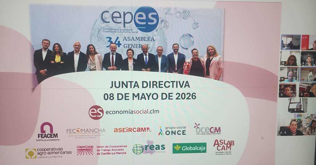 ASEIRCAM participa en la Junta Directiva de la Economía Social de Castilla-La Mancha